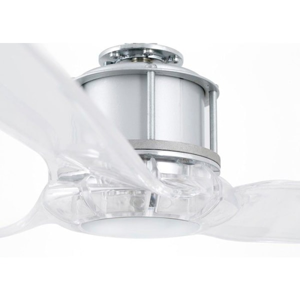 Loftsventilator - FARO - JUST FAN - 128 cm - 6 hastigheder - Ultra støjsvag GRIS / PLATA