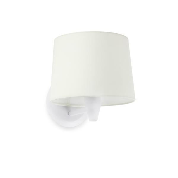 Faro Conga design væglampe White Steel 64306-01 Vit