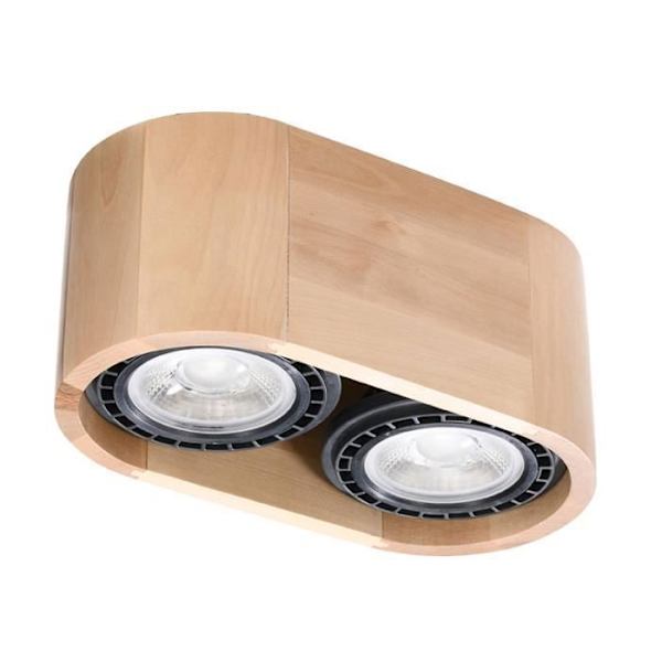 BASIC 2 Taklampa Modern Loftdesign för Sovrum Vardagsrum Trappor Korridor - Trä