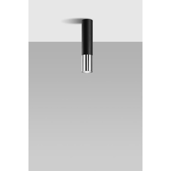 LOOPEZ GU10 LED-taklampa Modern Loft BOHO Design Corridor -Svart/krom