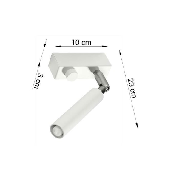 RING Taklampa 4L Krom Modern Inredningslampa för Sovrum Vardagsrum GU10