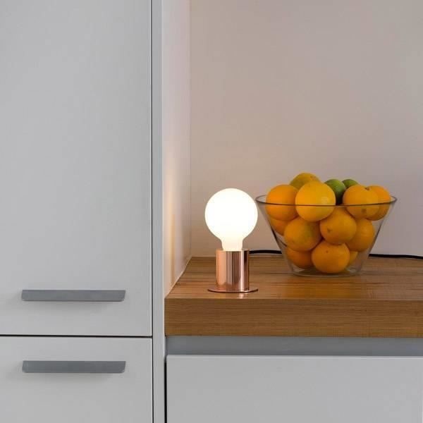 Bordlampe - Faro Barcelona - Lámpara sobremesa Ten BLANCO