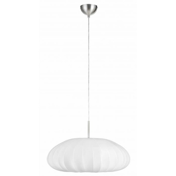 MIST pendellampa i stål 1 glödlampa Stål, Vit