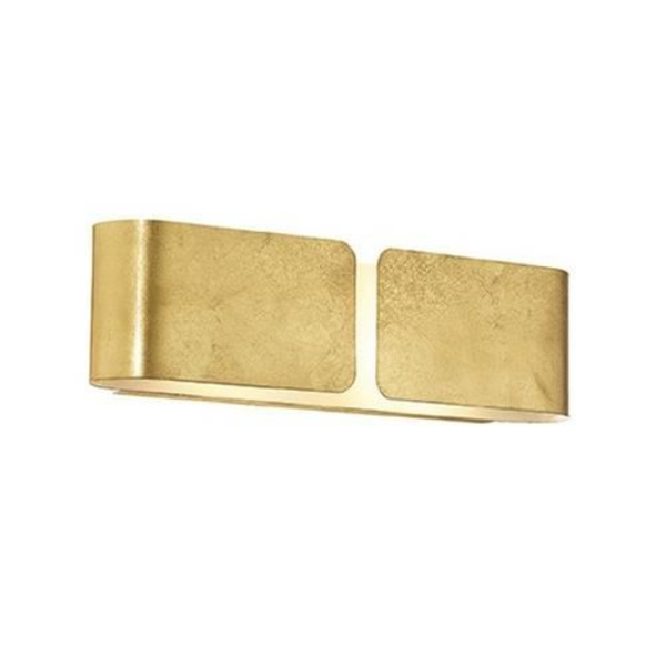 Ideal Lux CLIP AP2 MINI, overflade, 2 pære(r), 40 W, G9, IP20, guld Guld