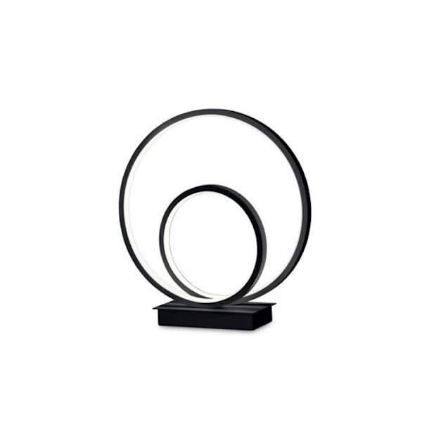 Bordlampe - SWIRL - Model Swirl - Indbygget LED - Sort farve - 3000K Svart