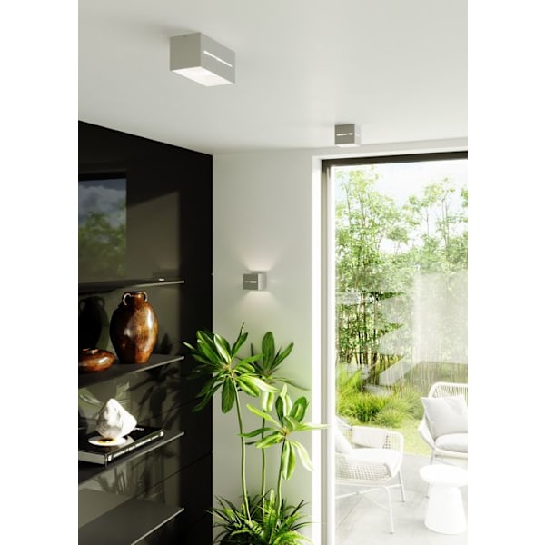LOBO G9 LED-taklampa Modern Loft BOHO Klassisk designkorridor - SOLLUX - 10 x 10 x 10 - Grå - 40W