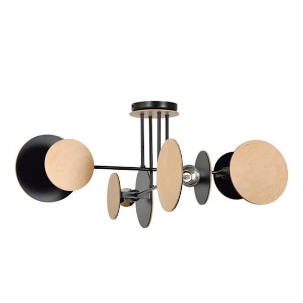 Emibig Zita 4 Svart Taklampa 4 lampor Svart - 173-4