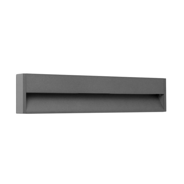 LED Vägglampa - Faro Barcelona - GRADA - 12W - Aluminium - Opalglas BLANCO