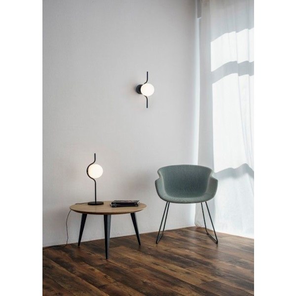 29697 LE VITA LED Svart bordslampa, Faro Barcelona NEGRO