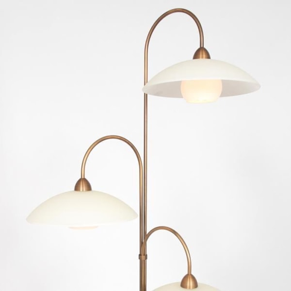 Golvlampa - SIENNA - Sovereign Classic - Borstad brons - G9 - 3x3W - 168 cm Brons