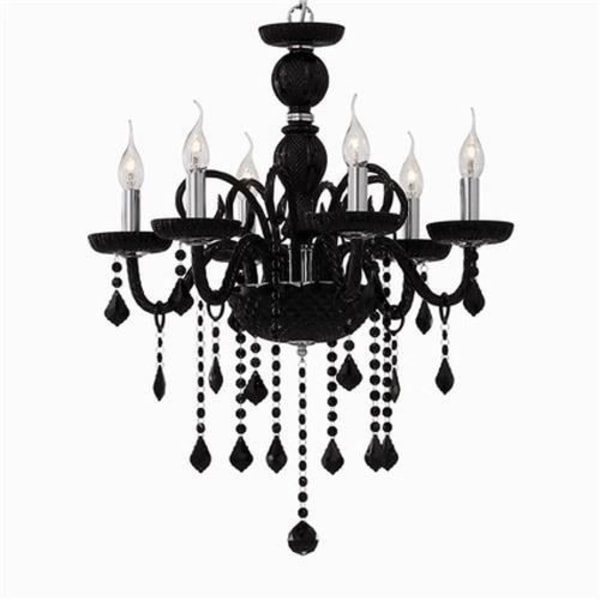 Ideal Lux GIUDECCA SP6, Overflade, Sort, Sort, Glas, Metal, Glas, Stue Sort