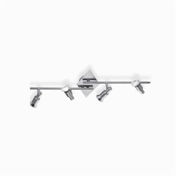 Ideal Lux Slem PB4, overflade, 4 pære(r), 50 W, GU10, IP20, nikkel