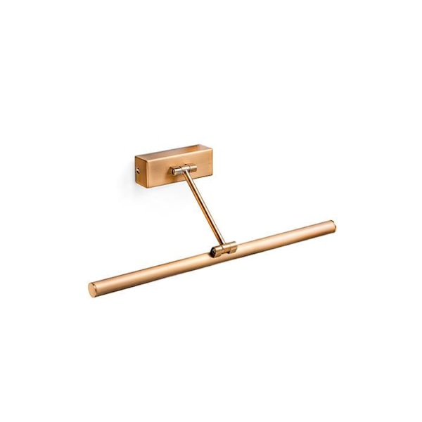 LED vägglampa - FARO - Magritte - Metall - 45cm - Åldrat guld - 8W 500lm 3000K BLANCO
