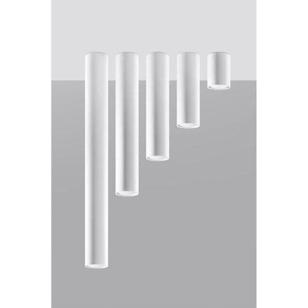 Downlight - SOLLUX - Lagos - yta monterad - Vit - GU10 - 10 cm
