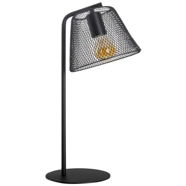 KORIE bordlampe i sort metal