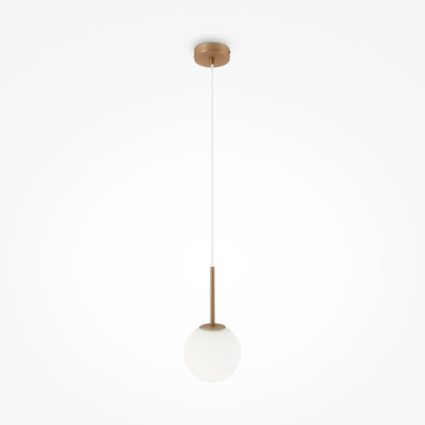 Maytoni Basic form Maytoni Basic Form Small Modern Taklampa Globe Guld E14