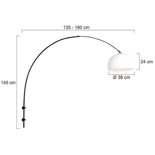 Sienna Sparkled Light Cylindrical Pendel Taklampa Matt Svart, Vit Lock