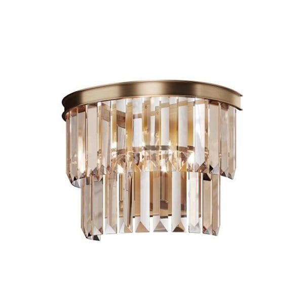 Væglampe - Maytoni - Revero - Guld - Metal og Glas - E14 40W