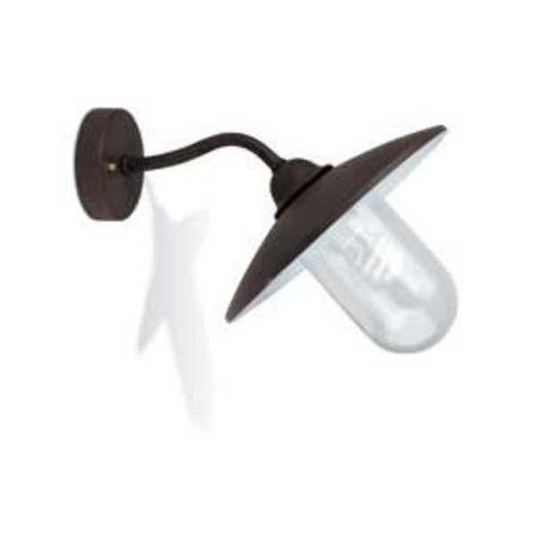 Vägglampa utomhus - Faro Barcelona - Wally-2 - Rust - E27 - 12w Rost
