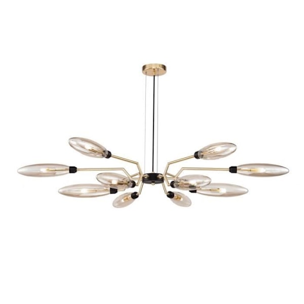 Takarmont - VENTURA - 12 Ljuskällor - Matt Guld - G9 - Modern Design