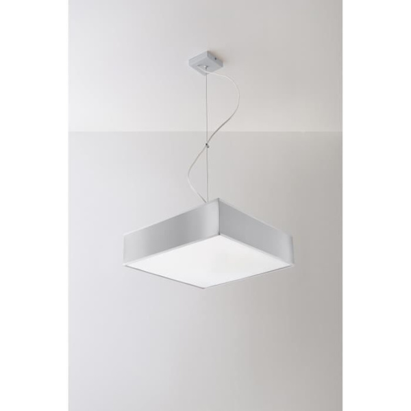 Suspension HORUS 35 - SOLLUX - Modern Loft BOHO Design - Grå - 2x E27 - 60W
