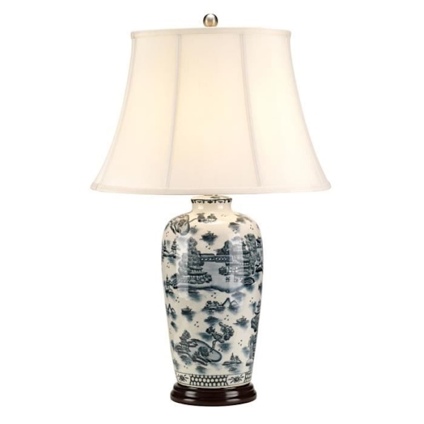 Elstead - Traditional Blue 1 Light Bordslampa BLUE TRAD WP - TL Blå