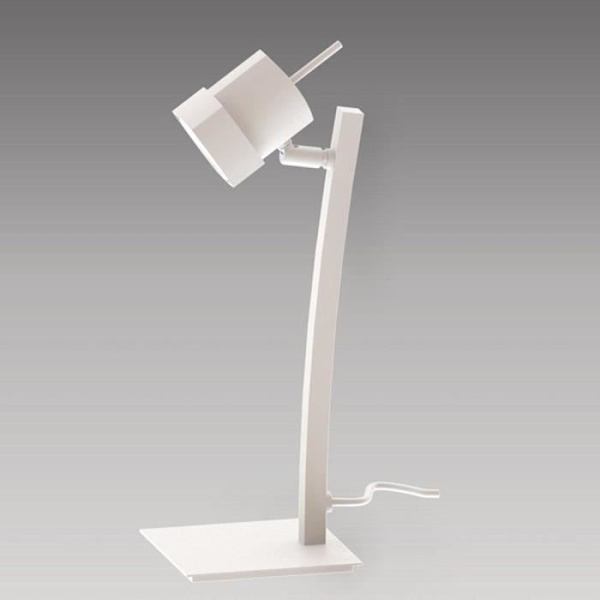 CristalRecord - Moka bordlampe - farve: nikkel