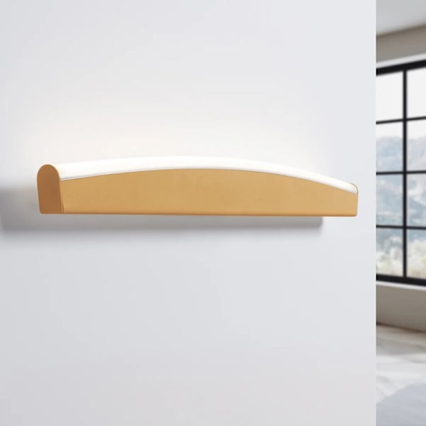 LED væglampe Sollux Lighting Jorun 3000K guld-