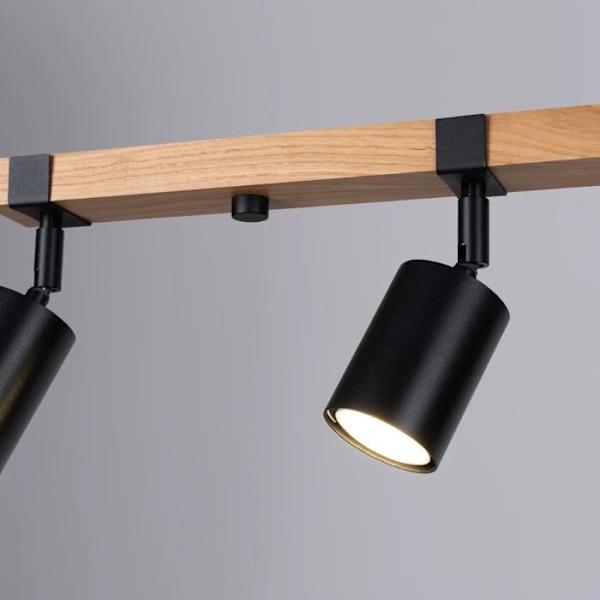Sollux Lighting Fager 4L loftslampe svart