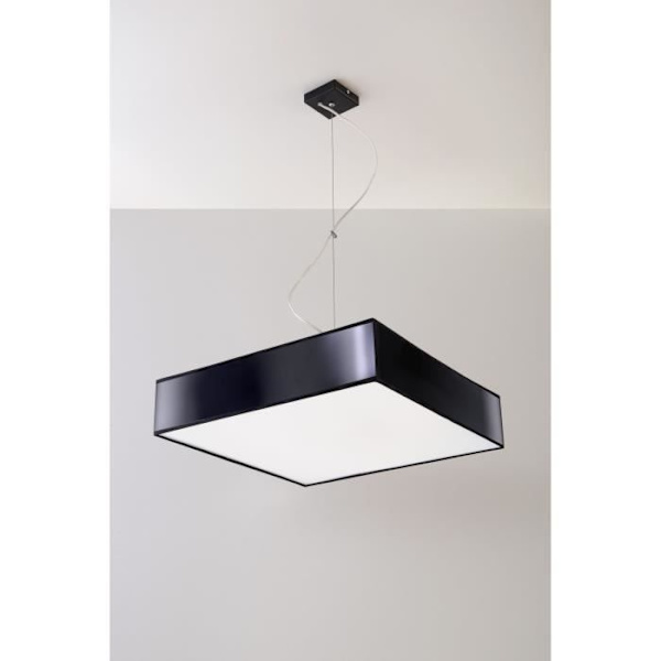 HORUS 45 E27 LED Pendellampa Modern Loft BOHO Design Corridor - Svart