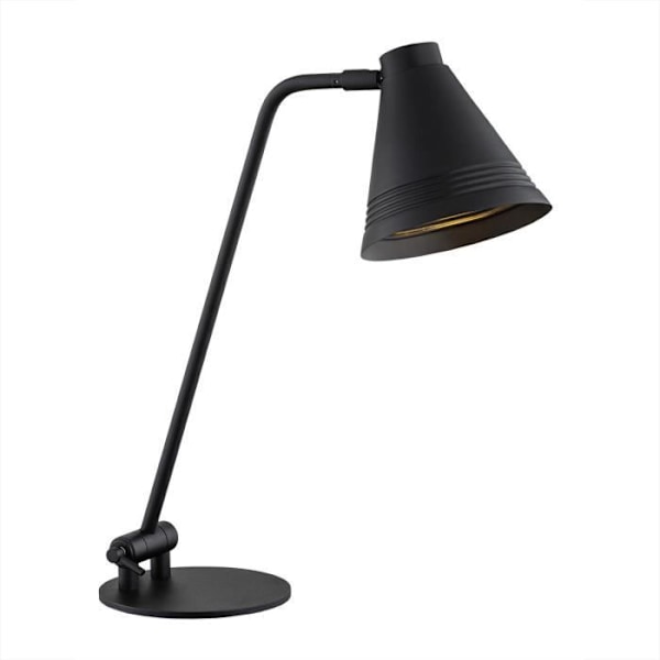 Argon AVALONE Skrivebordsarbejdslampe sort struktur