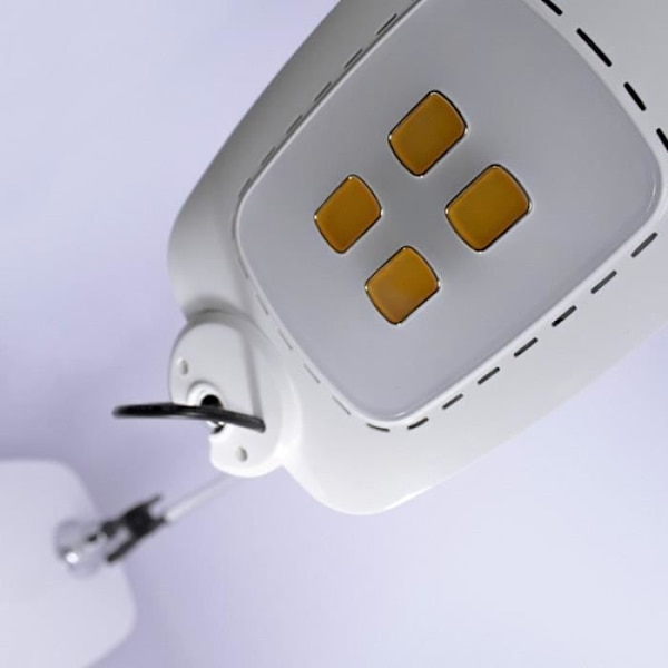 Skrivbordslampa - CRISTAL RECORD - Discovery - LED 10W - Rörlig - Vit - Modern design Vit