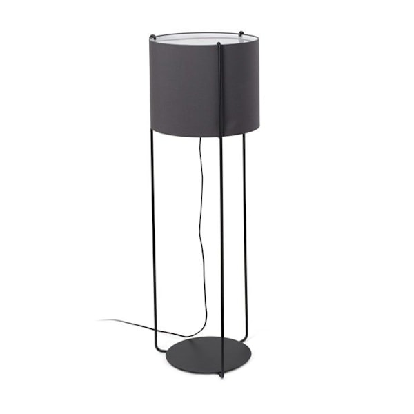 TROMMEL, Gulvlampe, Faro Barcelona Sort