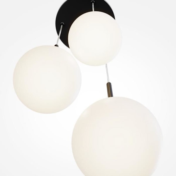 Maytoni Basic Form Maytoni Basic Form Modern 3-Lights upphängd taklampa Matt Svart E14