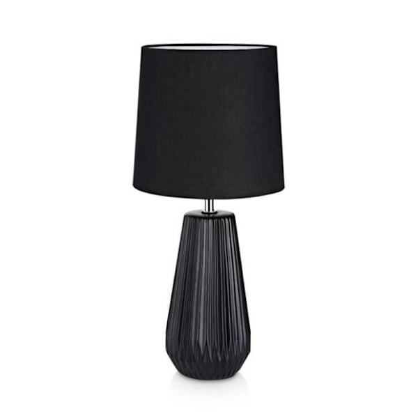 Lampe - Markslöjd - Nicci - Noir - Keramik - Tyg - E14 Svart