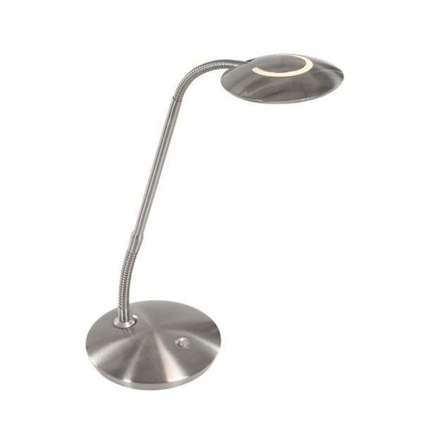 Sienna Zenith Led skrivbordslampa Borstat stål, matt plast
