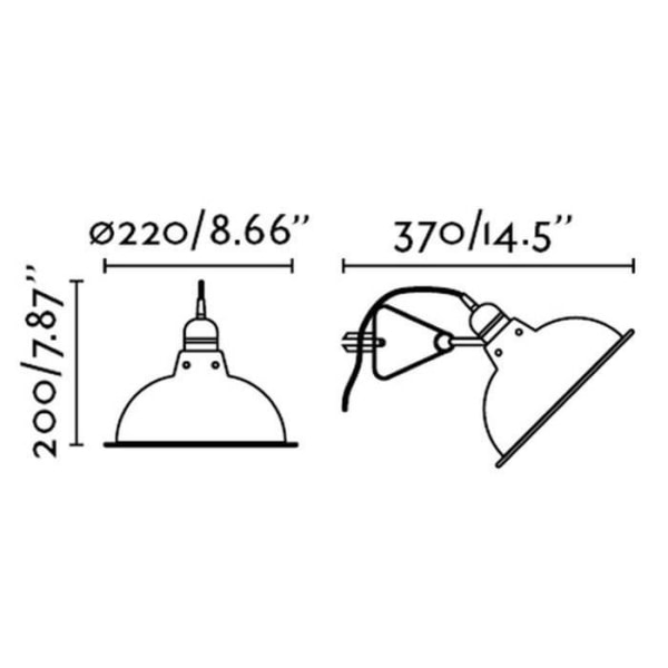 Skrivbordslampa - Faro - Peppar - Metall - Svart - 1 glödlampa Svart