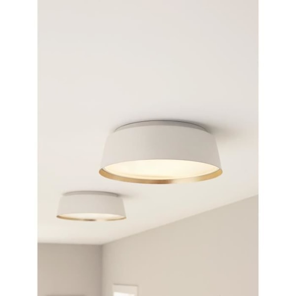 Taklampa - ELSTEAD LIGHTING - Asher - 3 lampor - Matt vit - E14 - Contemporary