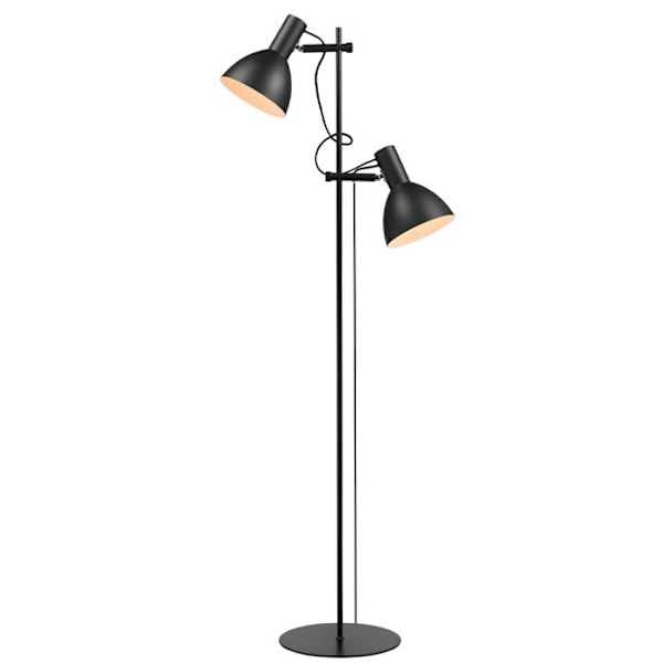 Lampestativ 2 lamper Halo Design Baltimore svart