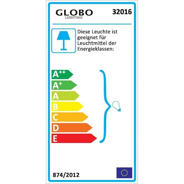 GLOBO-BELYSNING Ydre rustfrit stål søjle - Opal plast