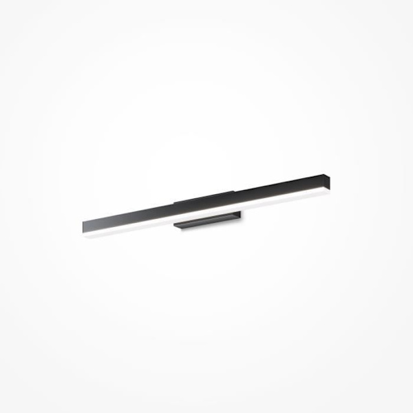 Tavellampa - Maytoni - Fichte - Svart - Inbyggd LED - 4000K - Modern design Svart