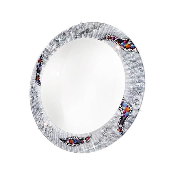 Design loftlampe - KOLARZ - SERENA - Krom - 3 pærer - 40 cm i diameter