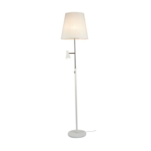 Lampadaire - Belid - Costello - Matt vit - Metall - 136.4 cm - 2 E27-lampor Vit