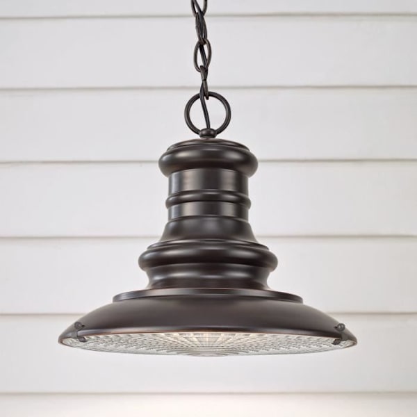 Udendørs loftslampe - Elstead - Redding Station - Restaurationsbronze - E27 - IP23 Restaureringsbrons