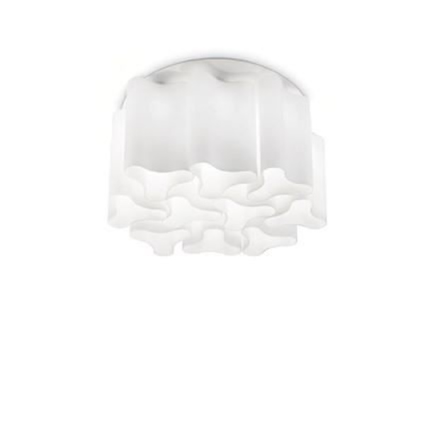 Inbyggd belysning - Komposition - Medium - Blåst glas - 3 lampor - Contemporary stil