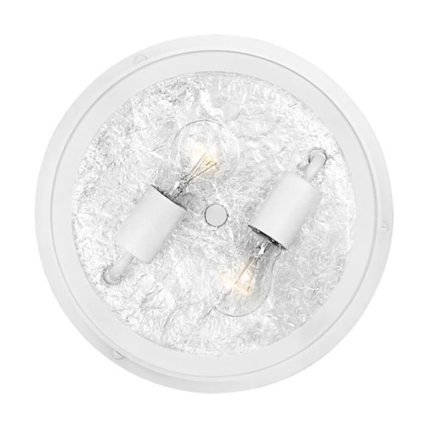 Taklampa utomhus - ELSTEAD LIGHTING - Marblehead - 2 glödlampor - IP44 - E27 - Vit