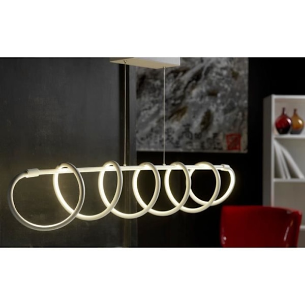 Onli LED Plafonnier med integrerad LED Swirl, vit