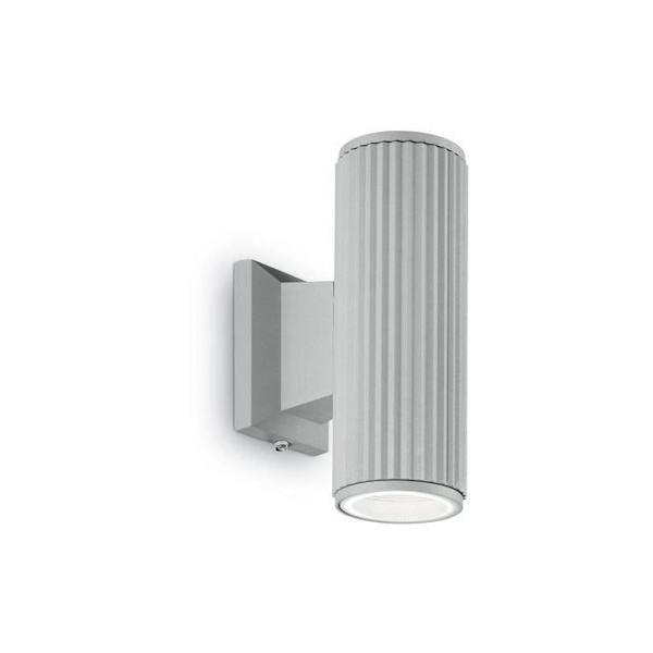 Vägglampa utomhus BASE Grå 2x28W - IDEAL LUX - 129440