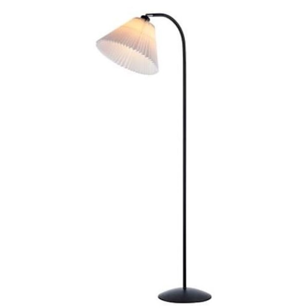 Lampestander - Halo Design - Medina - Hvid/sort farve - Højde 132 cm - E27 vit svart