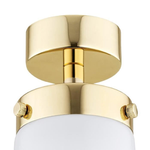 Argon PASADENA Ytmonterad downlight blank vit, mässingsstål IP44